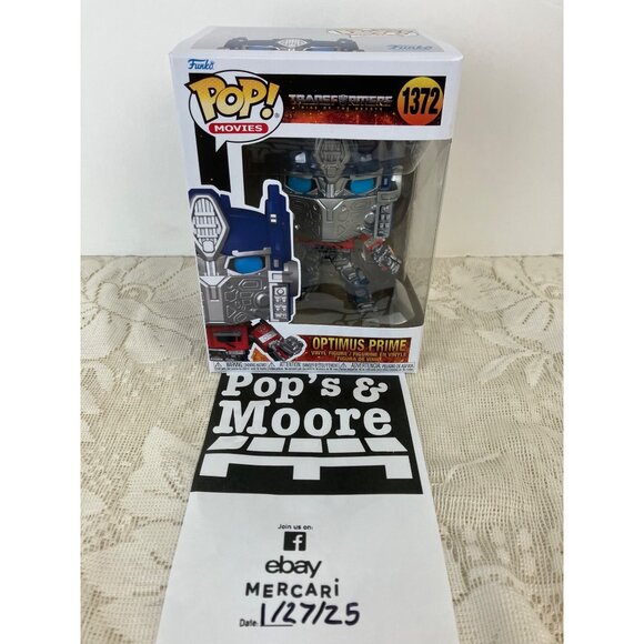Funko Pop! Transformers: Optimus Prime 1372 Vinyl Figure Brand new - Picture 8 of 8